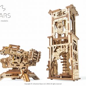 Ugears Archballista Tower 3D Wooden Model