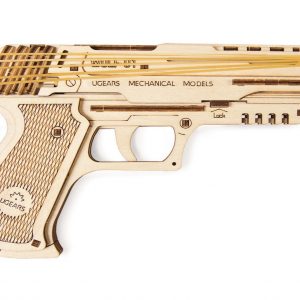Ugears Wood Handgun 3D Wooden Model Kit