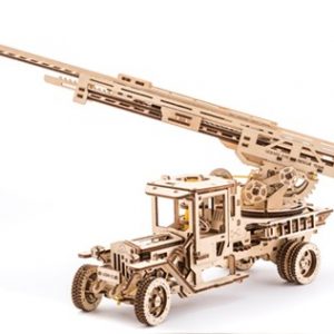Ugears Fire Truck 3D Wooden Model Kit