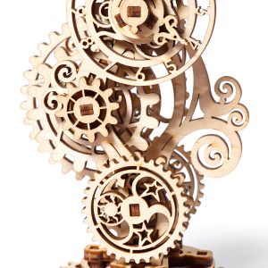 Ugears Steampunk Clock 3D Wooden Model Kit