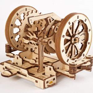 Ugears Stem Lab Differential 3D Wood Car Parts Model