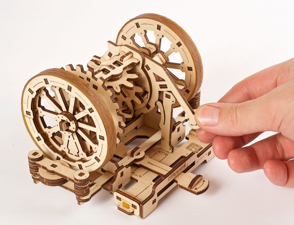 Ugears Stem Lab Differential 3D Wood Car Part Model Kit