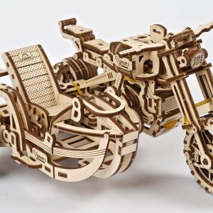 Ugears Motorcycle Scrambler 3D Wooden Model Kit