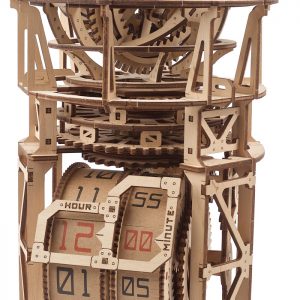 Ugears Sky Watcher 3D Wooden Clock Model