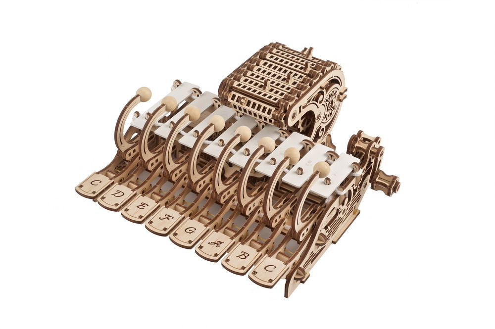 Ugears Mechanical Celesta wooden 3D model
