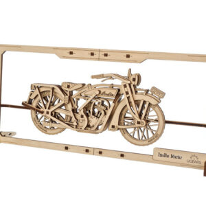2.5D wooden motorcycle