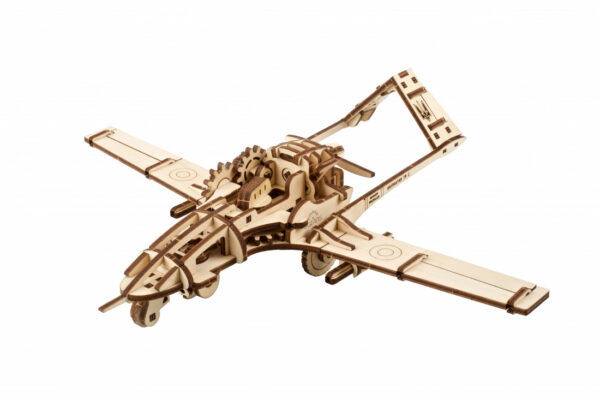 Wooden Mechanical Combat Drone