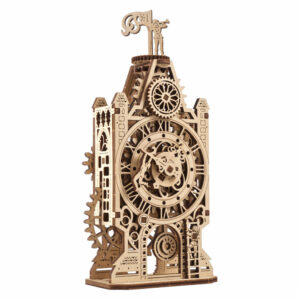 Wood Clock Tower Model