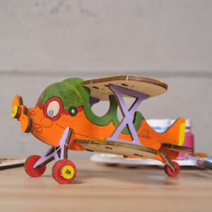 Ugears Colour-4-Kids Biplane